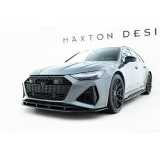 Maxton Design spoiler pod přední nárazník pro Audi RS7 C8, materiál pravý karbon Maxton Design spoiler pod přední nárazník pro Audi RS7 C8, materiál pravý karbon