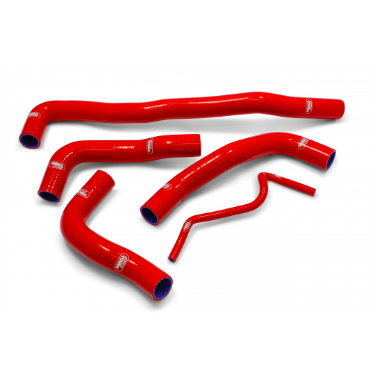 Samco Sport 5-dílná sada silikonových hadic pro vedení chladicí kapaliny pro Mazda MX5 (Miata) ND 12/2016 - on 2.0l 16v RF (VPR), JDM, barva: modrá