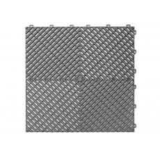 Dlaždice modulární podlahy 40 x 40 cm, barva: tmavě šedá