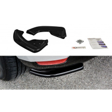 Maxton Design boční difuzory pod zadní nárazník pro Renault Clio Mk4, černý lesklý plast ABS Maxton Design boční difuzory pod zadní nárazník pro Renault Clio Mk4, černý lesklý plast ABS