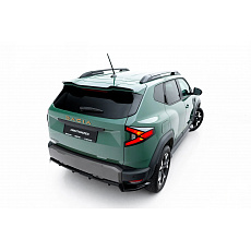 Maxton Design prodloužení spoileru pro Dacia Duster Mk3, černý lesklý plast ABS