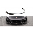 Maxton Design spoiler pod přední nárazník pro Porsche 911 992 Turbo S, carbon-Look