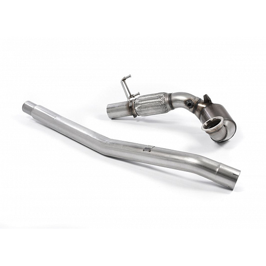 Milltek Sport downpipe a Hi-Flow sportovní katalyzátor pro Audi TT Mk3 TTS 2.0TFSI Quattro (bez OPF/GPF) 2015-2018, použití pouze s OE Exhaust System Milltek Sport downpipe a Hi-Flow sportovní katalyzátor pro Audi TT Mk3 TTS 2.0TFSI Quattro (bez OPF/GPF) 2015-2018, použití pouze s OE Exhaust System
