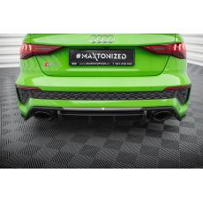 Maxton Design difuzor zadního nárazníku pro Audi RS3 8Y, materiál pravý karbon, Sedan