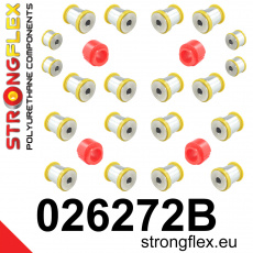 026272B: Strongflex Sada silentbloků zavěšení 026272B: Strongflex Sada silentbloků zavěšení
