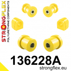 136228A: Strongflex Sada silentbloků předního zavěšení varianta SPORT 136228A: Strongflex Sada silentbloků předního zavěšení varianta SPORT