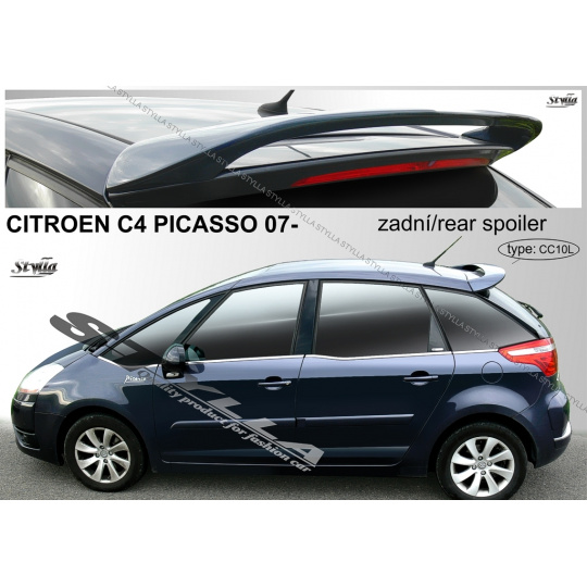 Stylla spoiler zadních dveří Citroen C4 Picasso (2007 - 2013) - horní