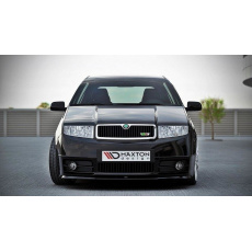 Maxton Design spoiler pod přední nárazník pro Škoda Fabia RS Mk1, černý lesklý plast ABS Maxton Design spoiler pod přední nárazník pro Škoda Fabia RS Mk1, černý lesklý plast ABS