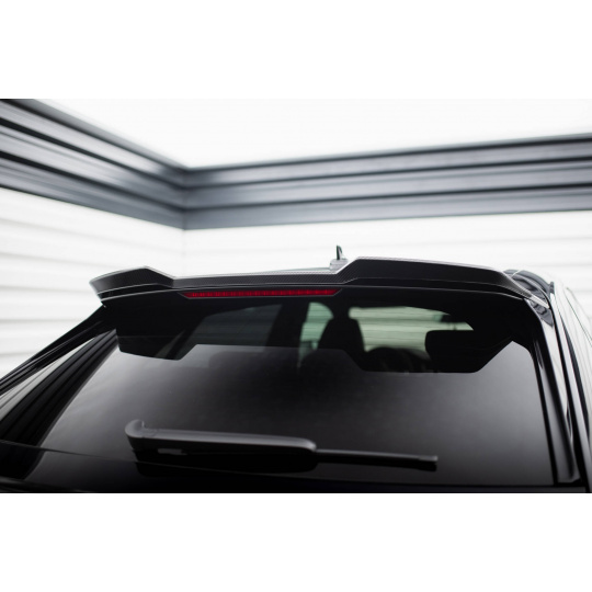 Maxton Design horní prodloužení víka kufru pro Audi RSQ8 Mk1, materiál pravý karbon