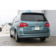 Fox Sportauspuff koncový tlumič výfuku s koncovkou 2x106x71 Typ 32 pro Volkswagen Routan s motorem 3.8