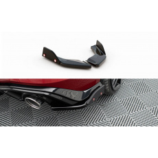 Maxton Design difuzory pod zadní nárazník s křidélky ver.2 pro Volkswagen Golf GTI Mk8, černý lesklý plast ABS Maxton Design difuzory pod zadní nárazník s křidélky ver.2 pro Volkswagen Golf GTI Mk8, černý lesklý plast ABS