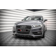 Maxton Design spoiler pod přední nárazník pro Audi A3 8V, černý lesklý plast ABS, Sportback