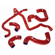 Samco Sport 5-dílná sada silikonových hadic pro vedení chladicí kapaliny pro BMW Řady 3 E30 1/9/1982-4/1993 "320i/325i (EU Facelift bez ""Tropical Pack"" nebo klimatizace)", barva: modrá