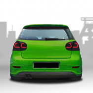 Zadní světla VW Golf V (5; 03-08) s LED - černá / kouřová