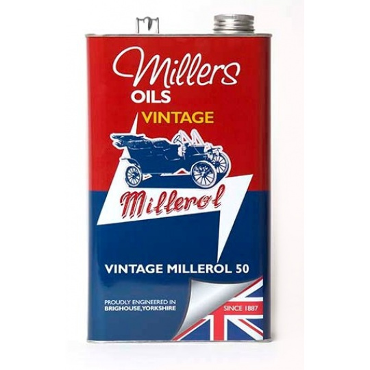 Motorový olej Millers Oils Classic Vintage Millerol 50, 5L