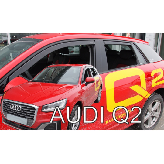 HEKO ofuky oken Audi Q2 (od 2016) přední + zadní