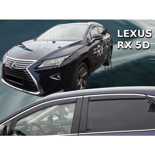 HEKO ofuky oken Lexus RX IV AL20 5D (2015-) přední + zadní
