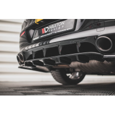 Maxton Design vložka zadního nárazníku pro Mercedes CLA C118/AMG 35, černý lesklý plast ABS Maxton Design vložka zadního nárazníku pro Mercedes CLA C118/AMG 35, černý lesklý plast ABS
