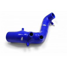 Samco Sport silikonová hadice pro vedení vzduchu k turbu pro Seat Leon  1.8T 20V AWU/AWP/AWD/AWW/AUQ/AUM/APP s 25mm PCV ventilem, barva: modrá