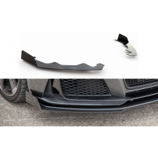 Maxton Design rohové spoilery pod přední nárazník pro Audi RS3 8V, plast ABS bez povrchové úpravy
