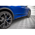 Maxton Design difuzory pod boční prahy pro Volkswagen Tiguan Mk2 R-Line Facelift, černý lesklý plast ABS