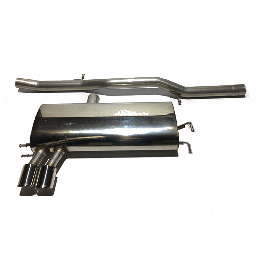 Milltek Sport výfukový systém cat-back bez rezonátoru pro Volkswagen Golf Mk4 4-Motion V6 2000-2004, leštěné koncovky Milltek Sport výfukový systém cat-back bez rezonátoru pro Volkswagen Golf Mk4 4-Motion V6 2000-2004, leštěné koncovky