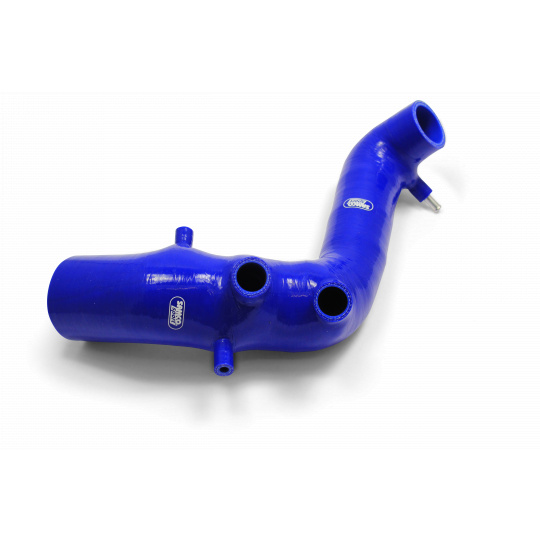 Samco Sport silikonová hadice pro vedení vzduchu k turbu pro Volkswagen Golf Mk4 1.8T AWU/AWP/AWD/AWW/AUM/AUQ/APP s 25mm PCV ventilem, barva: modrá