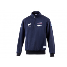 Sparco mikina se zipem Ford Performance, barva: modrá, velikost: S Sparco mikina se zipem Ford Performance, barva: modrá, velikost: S