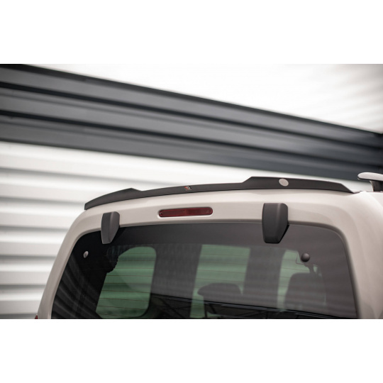 Maxton Design prodloužení spoileru pro Citroen Berlingo Mk3, černý lesklý plast ABS