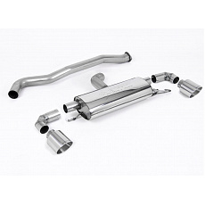 Milltek Sport výfukový systém OPF/GPF Back 3" / 76mm bez rezonátoru (hlasitější) pro Toyota Yaris Gen1 GR/GR Circuit Pack 1.6T (s OPF/GPF) 2020-2024, typ koncovek: GT-115 leštěné