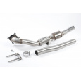 Milltek Sport litinový downpipe s Race katalyzátorem pro Volkswagen Golf Mk5 GTi 2.0T FSI 2004-2009, pro Milltek Sport 3-inch Race cat-back systém