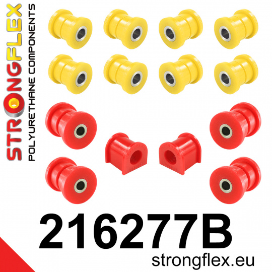 216277B: Strongflex Sada silentbloků zadního zavěšení