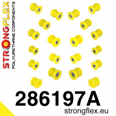286197A: Strongflex Sada silentbloků zadního zavěšení varianta SPORT 286197A: Strongflex Sada silentbloků zadního zavěšení varianta SPORT