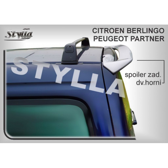 Stylla spoiler zadních dveří Citroen Berlingo (1996 - 2008) - horní