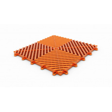 Maxton Design plastová dlaždice modulární podlahy, oranžová