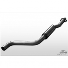 Fox Sportauspuff přední díl s tlumičem pro Volkswagen Polo 86C G40 s motorem 1.3