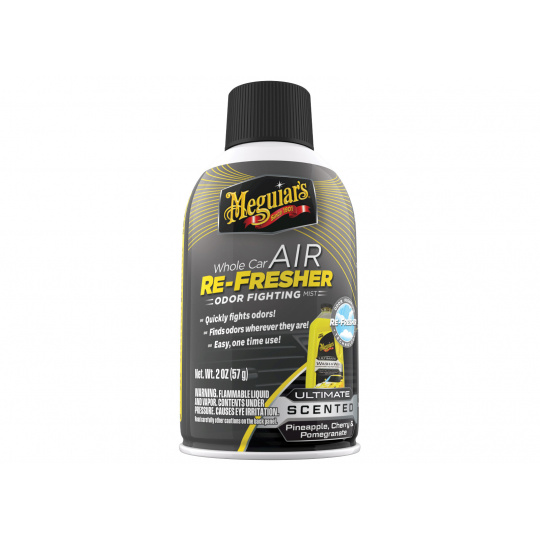 Meguiar's Air Re-Fresher Odor Eliminator - pohlcovač pachů + osvěžovač vzduchu, 57 g, vůně: Ultimate Meguiar's Air Re-Fresher Odor Eliminator - pohlcovač pachů + osvěžovač vzduchu, 57 g, vůně: Ultimate