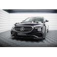 Maxton Design spoiler pod přední nárazník pro Mercedes třída E W214/AMG-Line, černý lesklý plast ABS