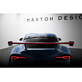 Maxton Design zadní křídlo s horním uchycením (swan-neck) a LED světlem pro Toyota Supra Mk5, pravý karbon