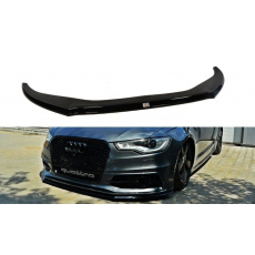 Maxton Design spoiler pod přední nárazník ver.2 pro Audi S6 C7, Carbon-Look Maxton Design spoiler pod přední nárazník ver.2 pro Audi S6 C7, Carbon-Look