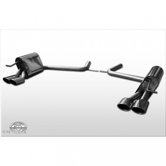 Fox Sportauspuff koncový tlumič výfuku s koncovkou 2x106x71 Typ 32 na obou stranách pro Mercedes třída E S211 2002- s motorem 1.8, 2.6, 2.8 CDI, 3.0, 3.2, 3.2 CDI, 4.0 CDI, 5.0 Fox Sportauspuff koncový tlumič výfuku s koncovkou 2x106x71 Typ 32 na obou stranách pro Mercedes třída E S211 2002- s motorem 1.8, 2.6, 2.8 CDI, 3.0, 3.2, 3.2 CDI, 4.0 CDI, 5.0