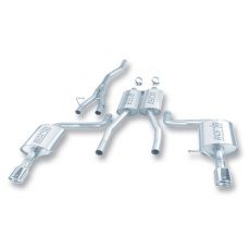 Borla Cat-Back výfukový systém "S-Type" pro Audi A4 B6/B7 Quattro/Avant 1,8T/2,0T, 4-dvéř. r.v. od 2002 - 2008