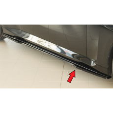 Rieger spoiler pod boční práh mont. strana pravá pro BMW řada 2 G42 kupé, 07/21-, plast ABS lakovaný do černé lesklé barvy