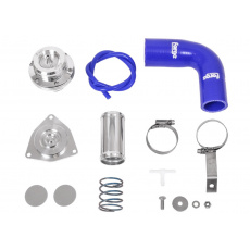 Forge Motorsport kompletní sada Blow Off Ventilu (BOV) pro Renault Mégane RS 250/265/275, barva hadic: modrá
