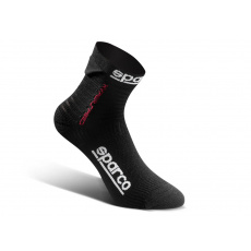 Sparco Sim Racing ponožky HYPERSPEED, barva: černo-červená, velikost: 44-45 Sparco Sim Racing ponožky HYPERSPEED, barva: černo-červená, velikost: 44-45