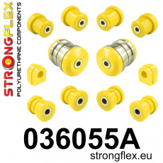 036055A: Strongflex Sada silentbloků předního zavěšení varianta SPORT 036055A: Strongflex Sada silentbloků předního zavěšení varianta SPORT