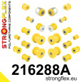 216288A: Strongflex Kompletní sada silentbloků pro zavěšení varianta SPORT