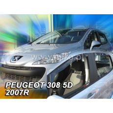 HEKO ofuky oken Peugeot 308 I htb 5dv (2007-2013) přední + zadní
