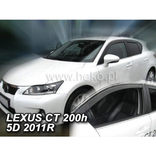 HEKO ofuky oken Lexus CT 200H 5D (2011-) přední