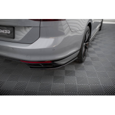 Maxton Design boční difuzory pod zadní nárazník pro Volkswagen Passat Mk8 (B8) Facelift, černý lesklý plast ABS, R-Line Maxton Design boční difuzory pod zadní nárazník pro Volkswagen Passat Mk8 (B8) Facelift, černý lesklý plast ABS, R-Line